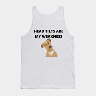 Dog Head Tilt Tank Top